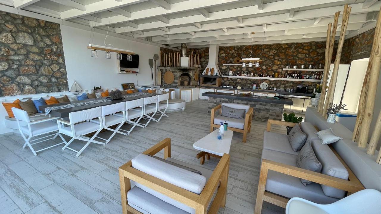 Theros Luxury Villas Damatria Buitenkant foto