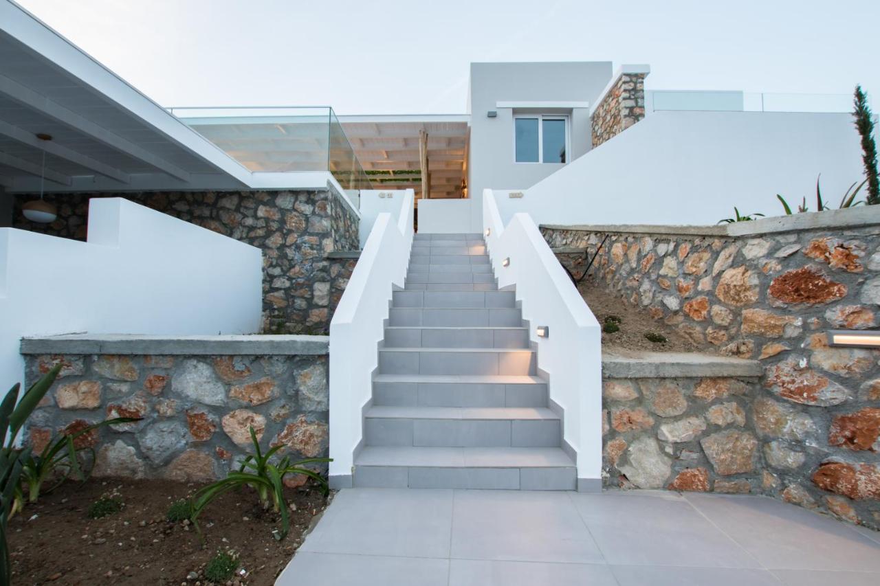 Theros Luxury Villas Damatria Buitenkant foto