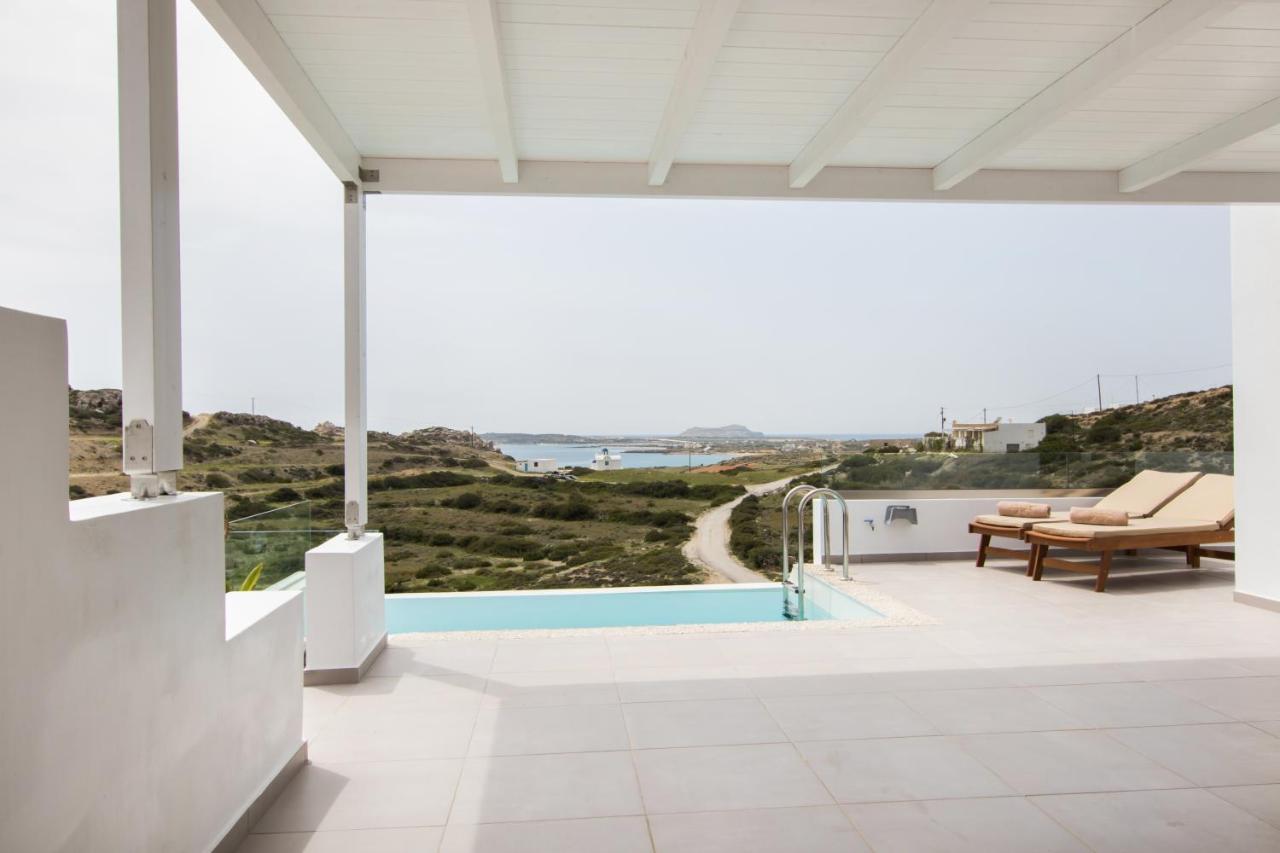 Theros Luxury Villas Damatria Buitenkant foto