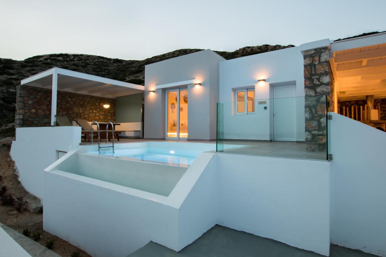 Theros Luxury Villas Damatria Buitenkant foto