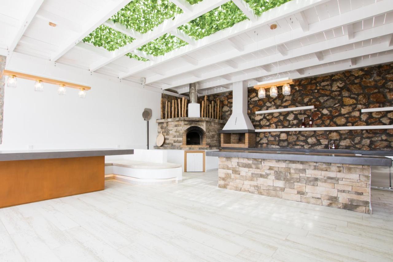 Theros Luxury Villas Damatria Buitenkant foto